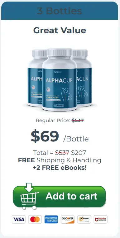 AlphaCur 3 Bottle Price